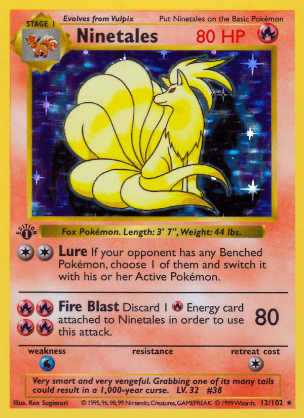 Ninetales BASE1-12