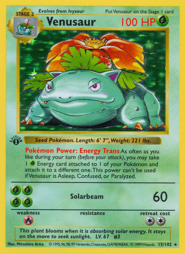 Venusaur BASE1-15