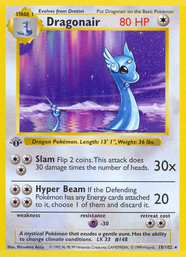 Dragonair BASE1-18