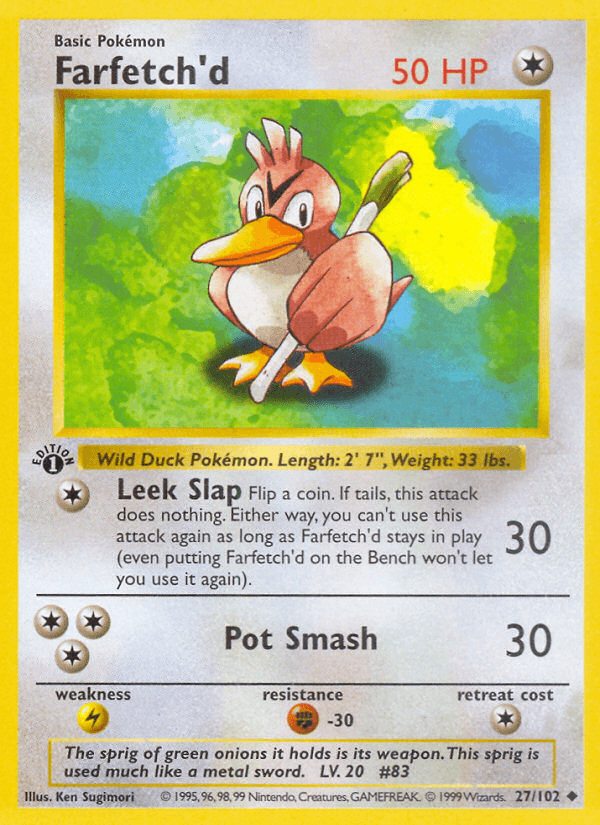 Farfetch'd BASE1-27