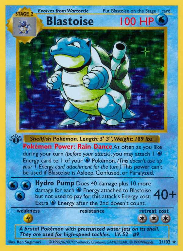 Blastoise BASE1-2