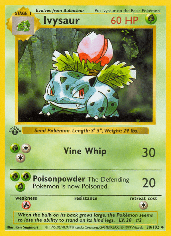 Ivysaur BASE1-30