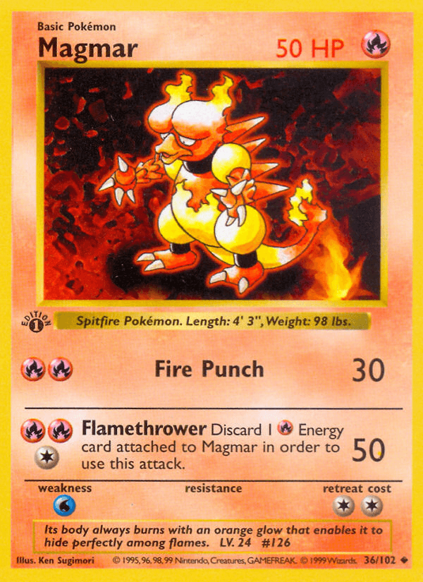 Magmar BASE1-36