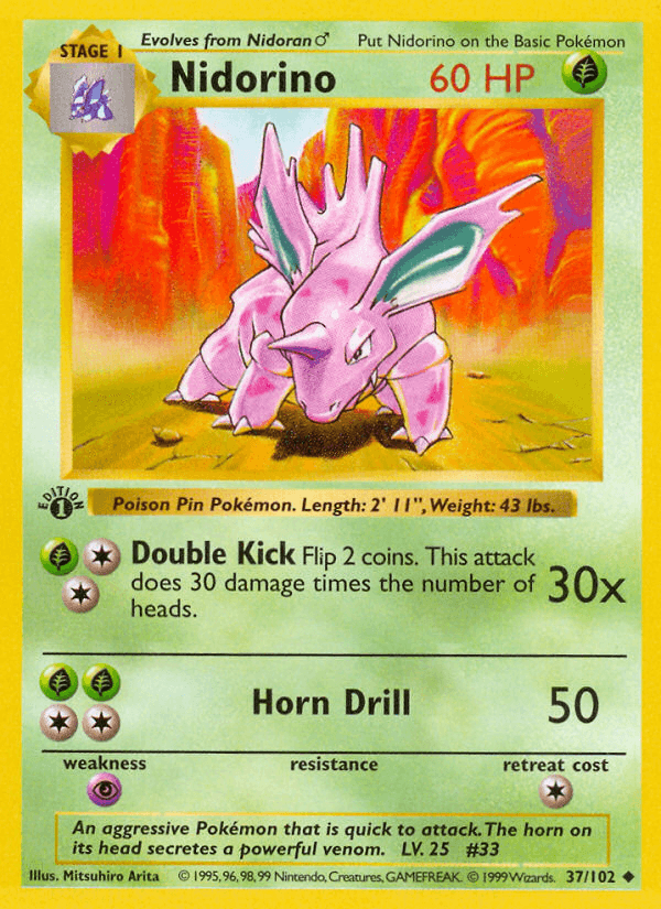 Nidorino BASE1-37