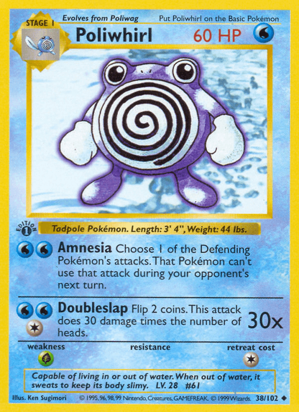 Poliwhirl BASE1-38