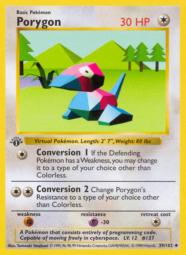 Porygon BASE1-39