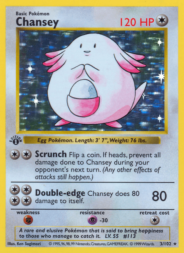 Chansey BASE1-3
