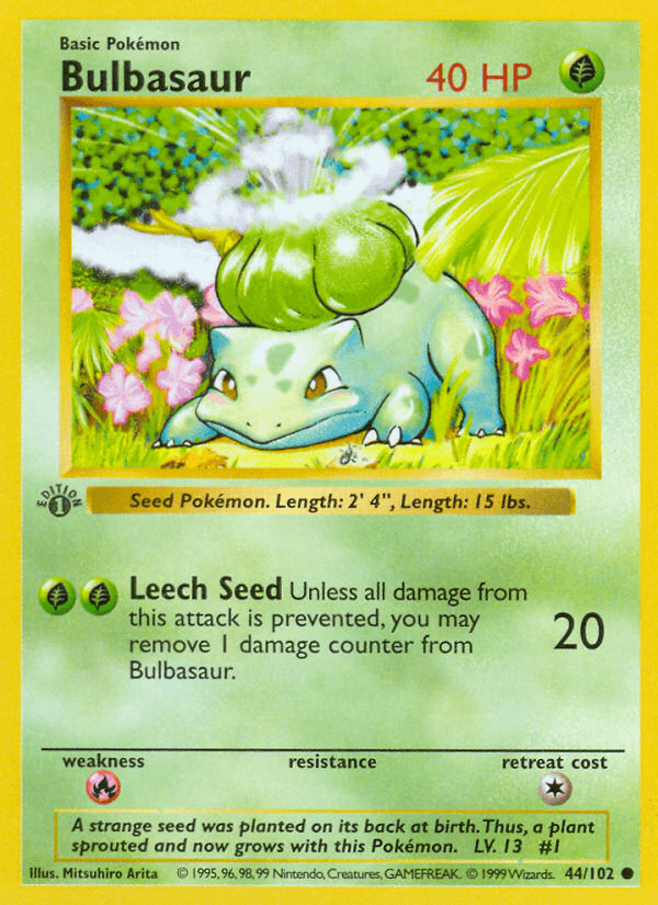 Bulbasaur BASE1-44