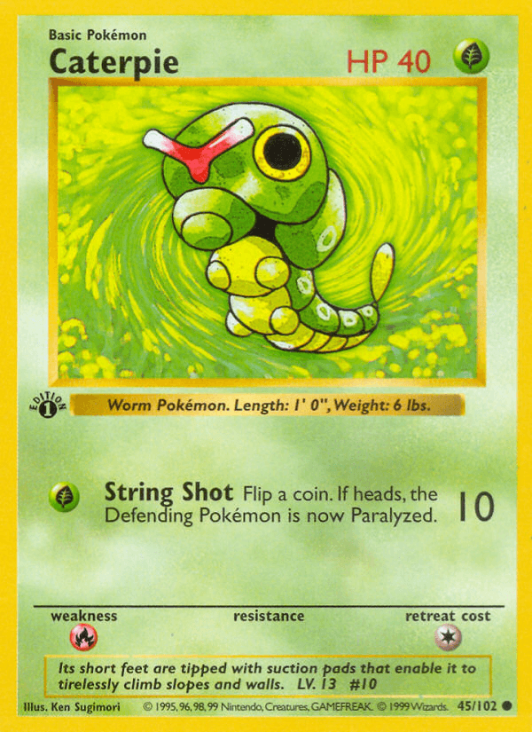 Caterpie BASE1-45
