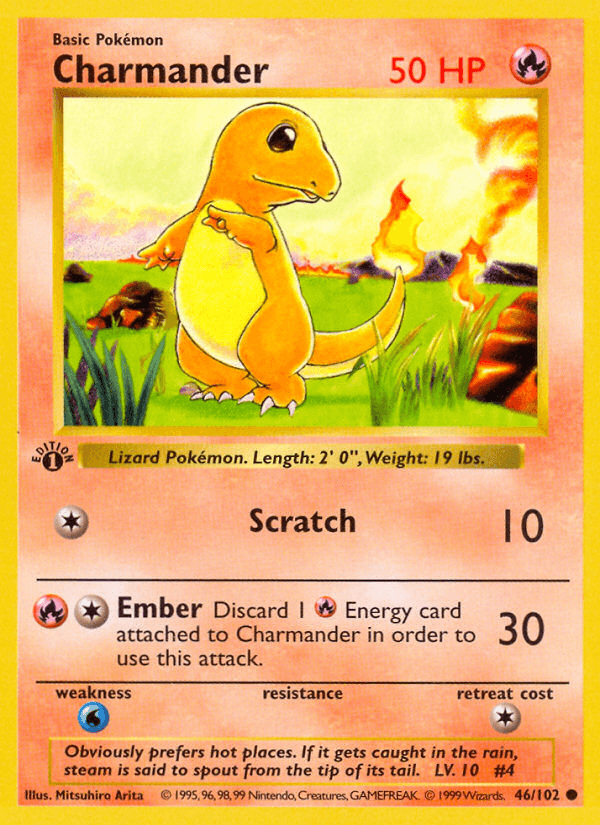 Charmander BASE1-46