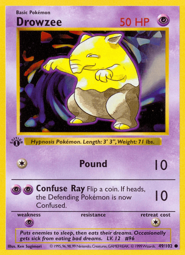 Drowzee BASE1-49