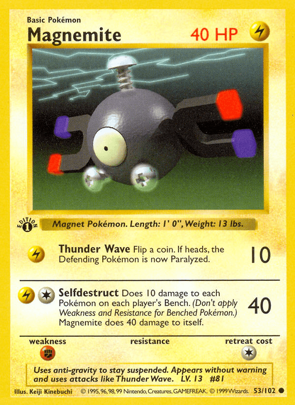 Magnemite BASE1-53