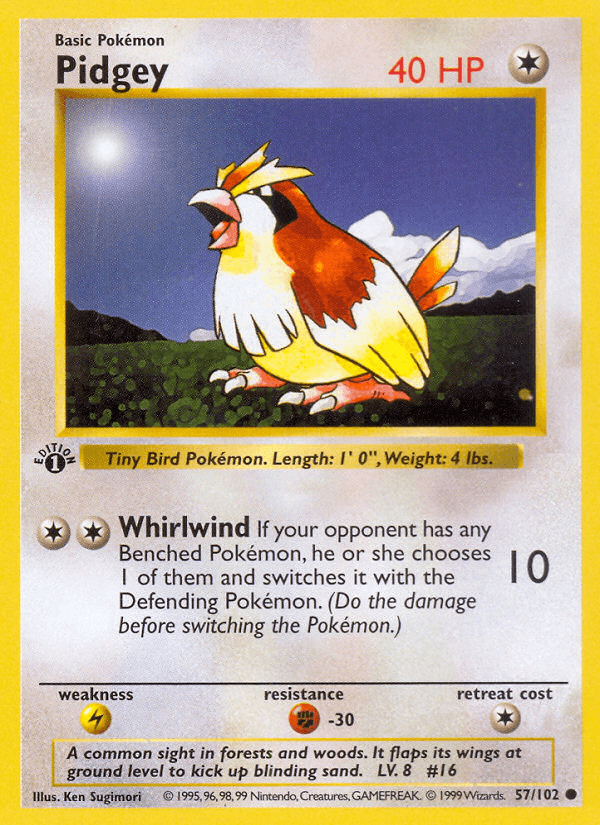 Pidgey BASE1-57