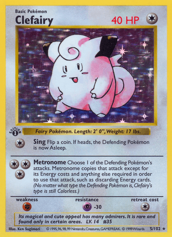 Clefairy BASE1-5