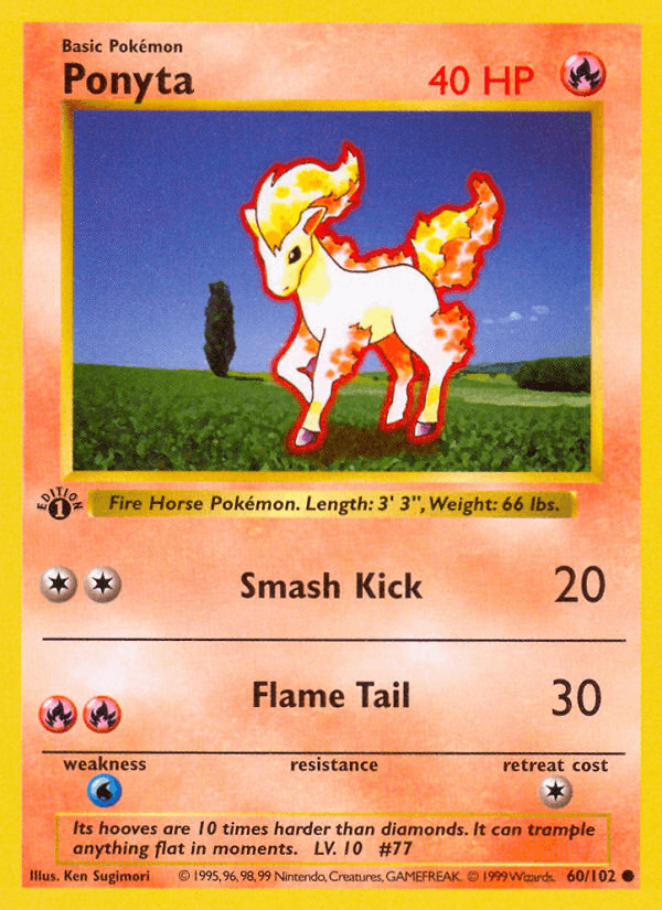 Ponyta BASE1-60