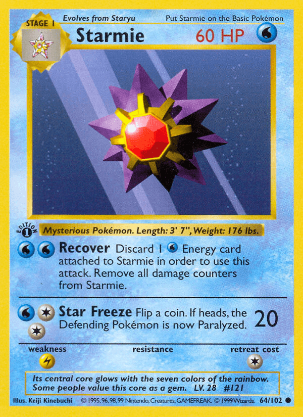 Starmie BASE1-64