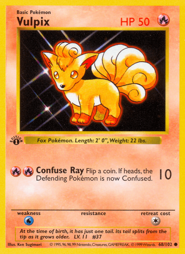 Vulpix BASE1-68