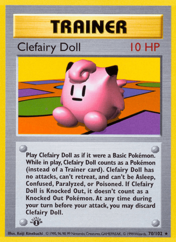 Clefairy Doll BASE1-70