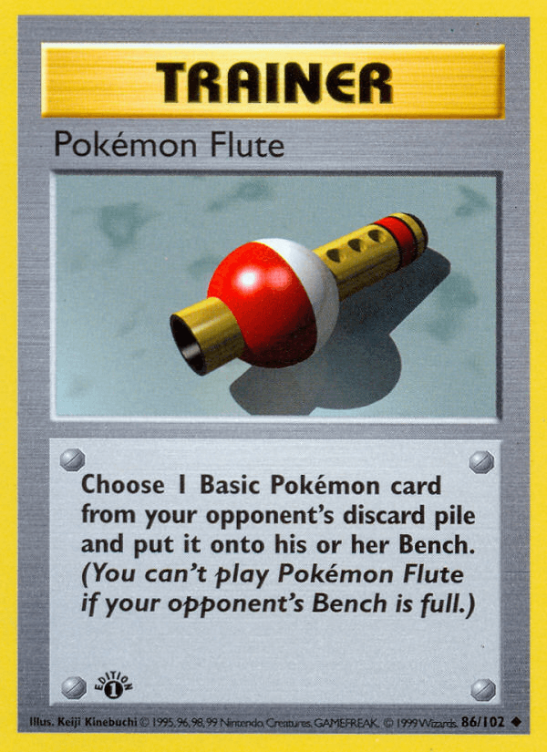 Pokémon Flute BASE1-86