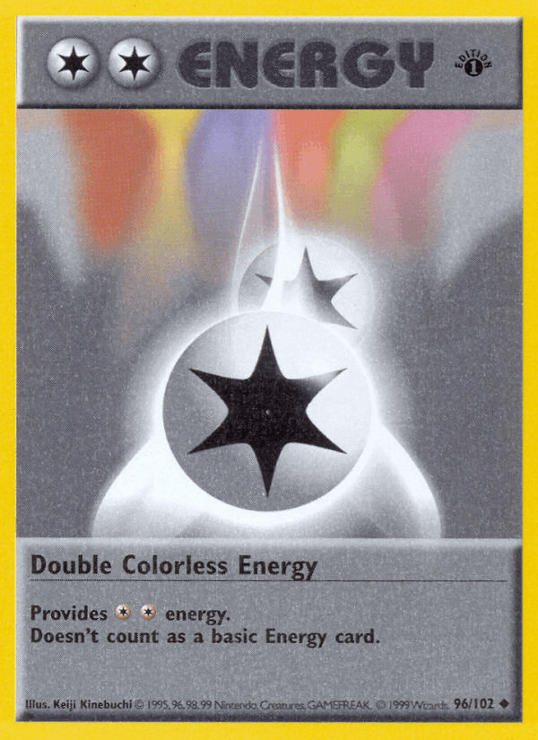 Double Colorless Energy BASE1-96