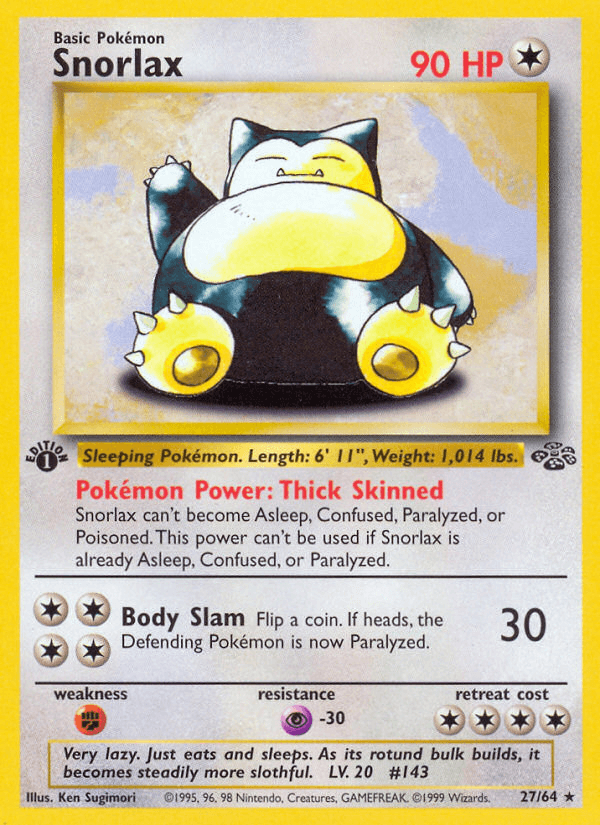 Snorlax BASE2-27