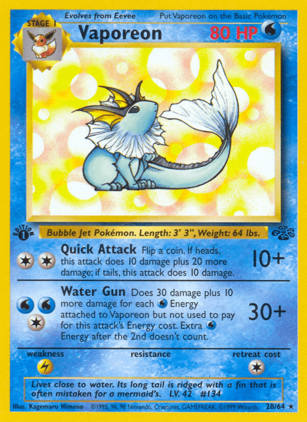 Vaporeon BASE2-28