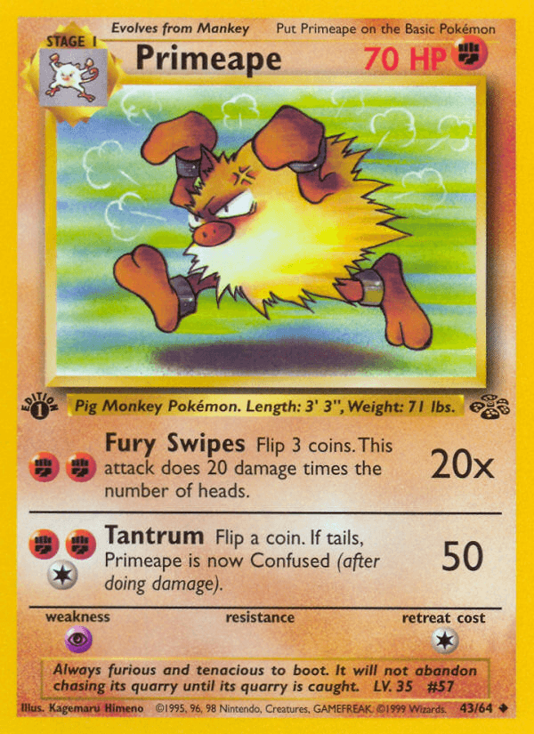 Primeape BASE2-43