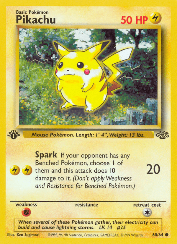 Pikachu BASE2-60