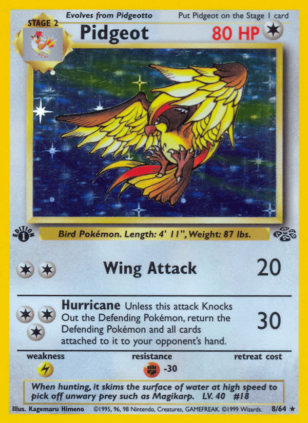 Pidgeot BASE2-8