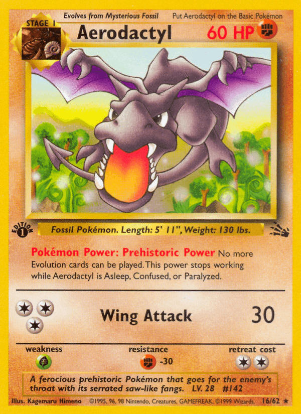 Aerodactyl BASE3-16