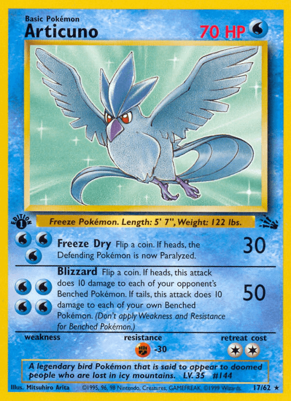 Articuno BASE3-17
