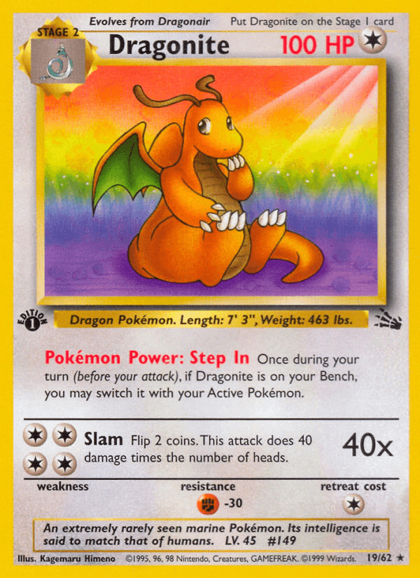 Dragonite BASE3-19