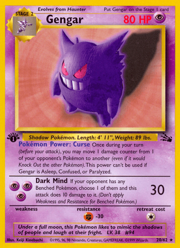 Gengar BASE3-20