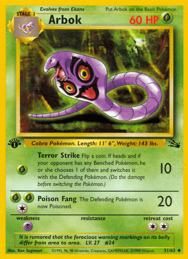 Arbok BASE3-31