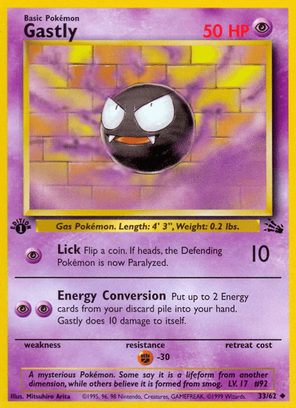 Gastly BASE3-33