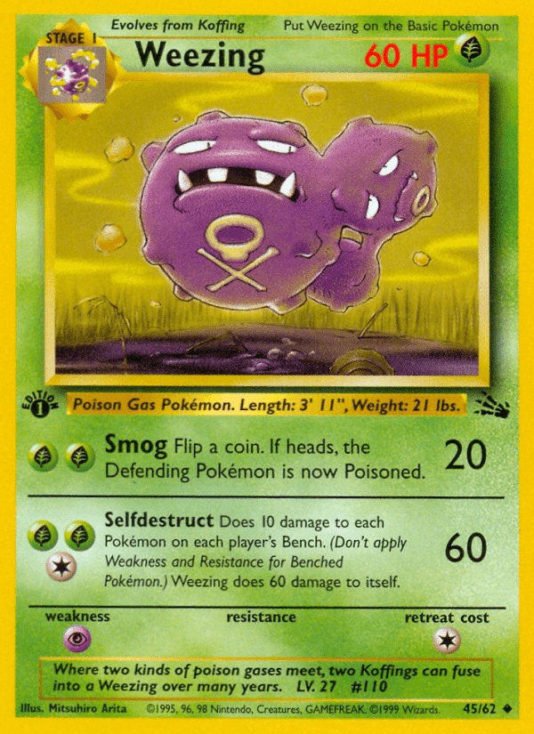 Weezing BASE3-45