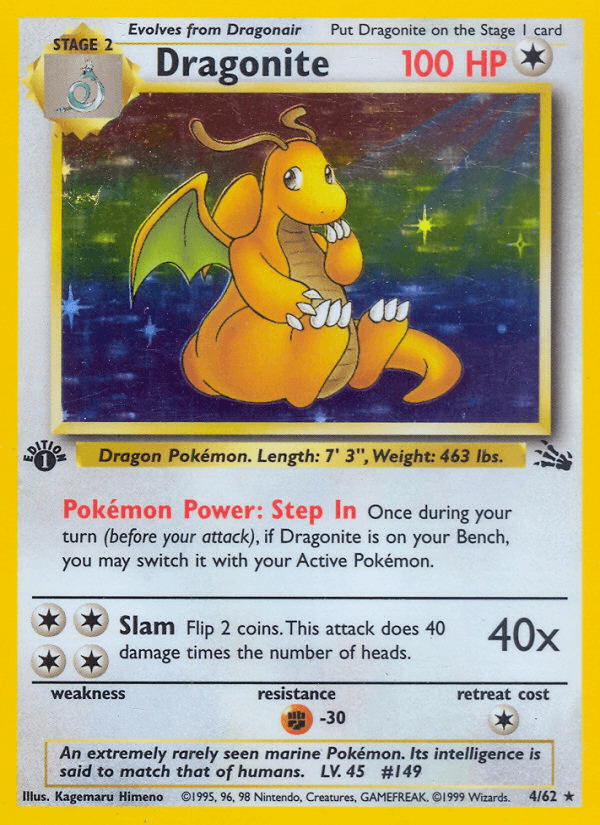 Dragonite BASE3-4