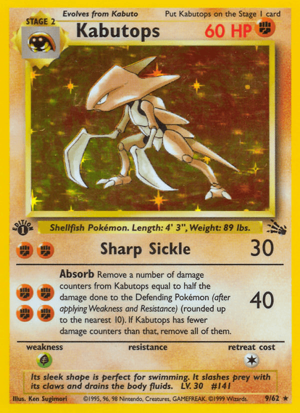 Kabutops BASE3-9