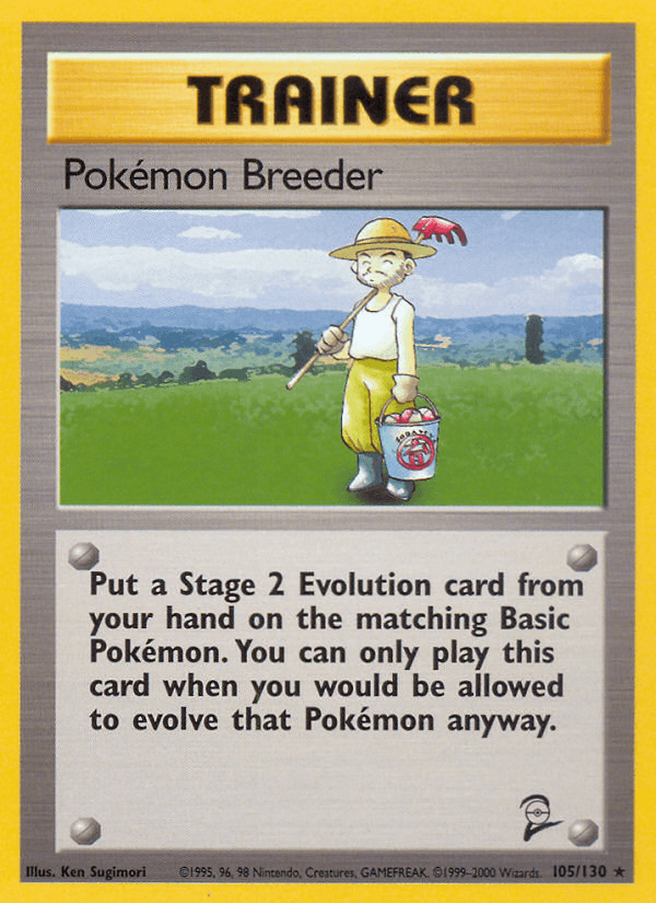 Pokémon Breeder BASE4-105