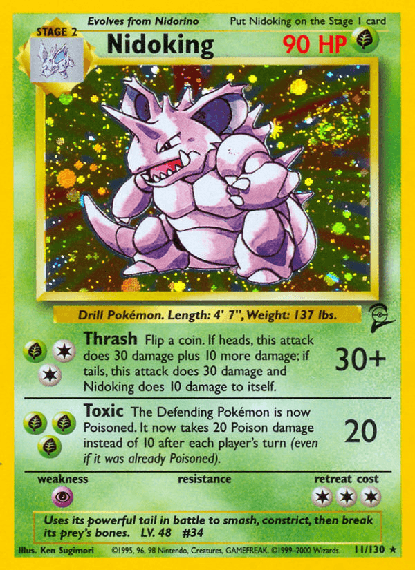 Nidoking BASE4-11