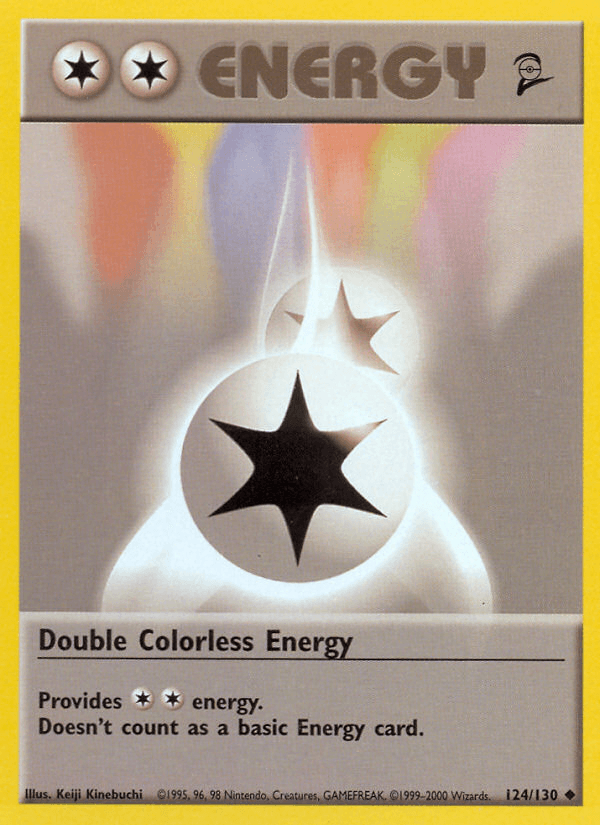 Double Colorless Energy BASE4-124