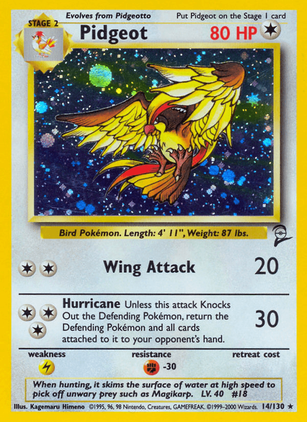 Pidgeot BASE4-14