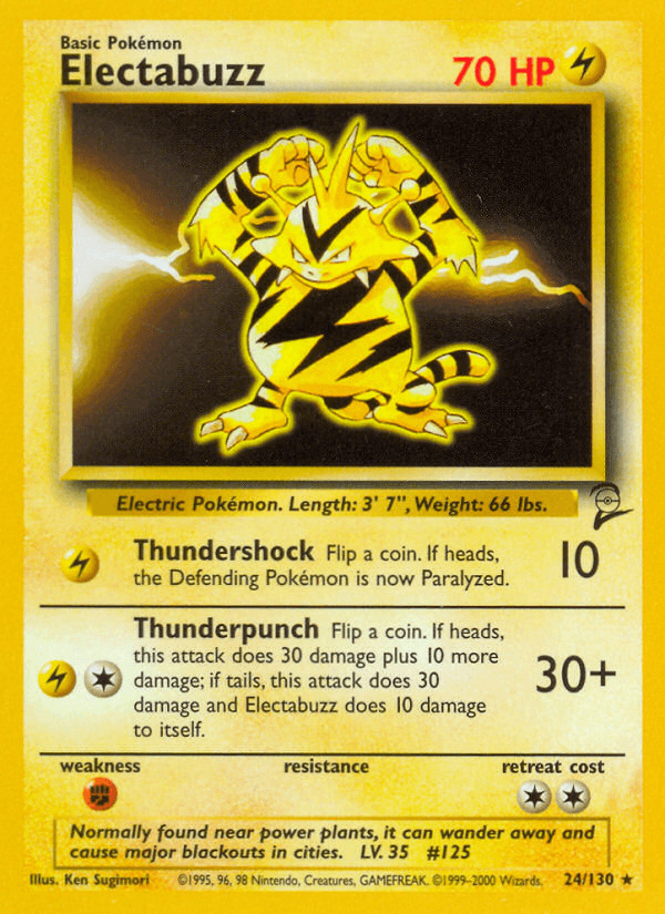 Electabuzz BASE4-24