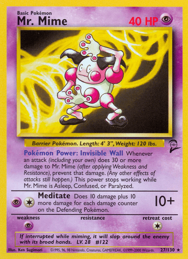 Mr. Mime BASE4-27