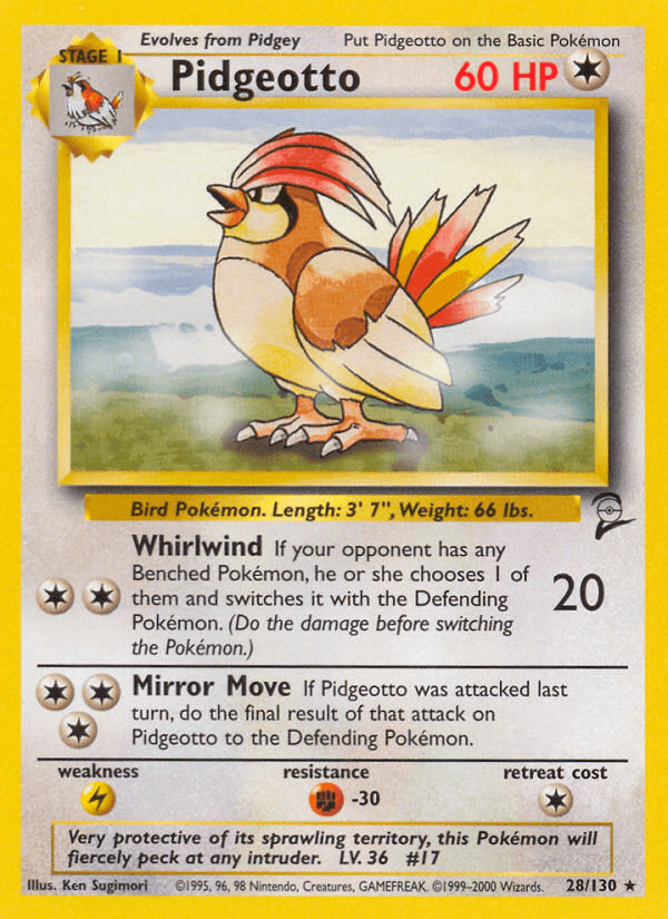 Pidgeotto BASE4-28
