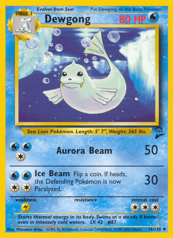 Dewgong BASE4-36