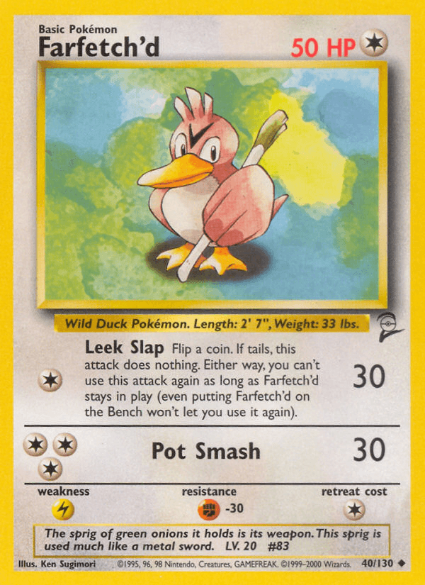 Farfetch'd BASE4-40