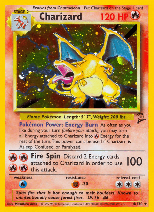 Charizard BASE4-4
