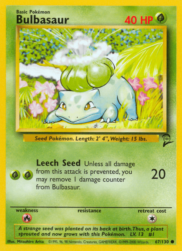 Bulbasaur BASE4-67