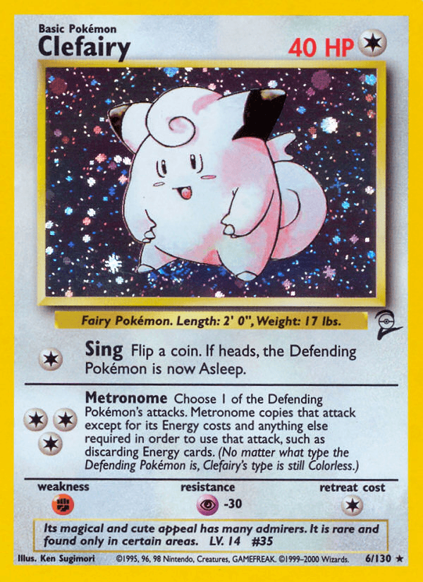Clefairy BASE4-6